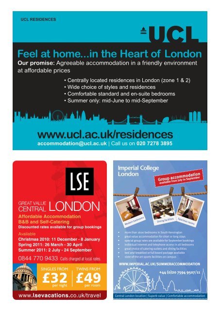 TRAVEL TRADE GUIDE 2011 - London & Partners