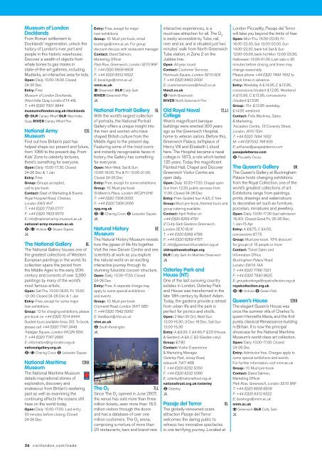 TRAVEL TRADE GUIDE 2011 - London & Partners