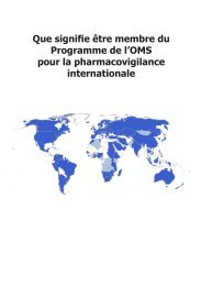 Que signifie Ãªtre membre du Programme de l'OMS pour la ...