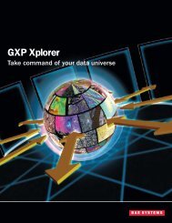 GXP Xplorer - BAE Systems GXP Geospatial eXploitation Products