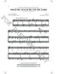 MOLD ME, TEACH ME, USE ME, LORD - Pine Lake Music