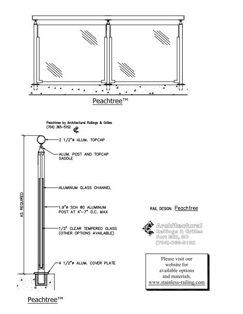 pdf railing detail - Stainless Railings