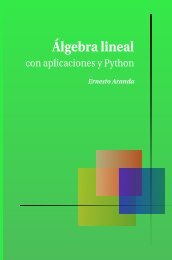 ´Algebra lineal - Universidad de Castilla-La Mancha