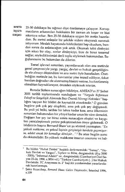 GÃ¶lgesinde YargÄ± Reformu Sempozyumu - TÃ¼rkiye Barolar BirliÄi ...