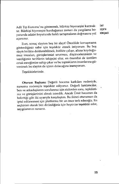 GÃ¶lgesinde YargÄ± Reformu Sempozyumu - TÃ¼rkiye Barolar BirliÄi ...