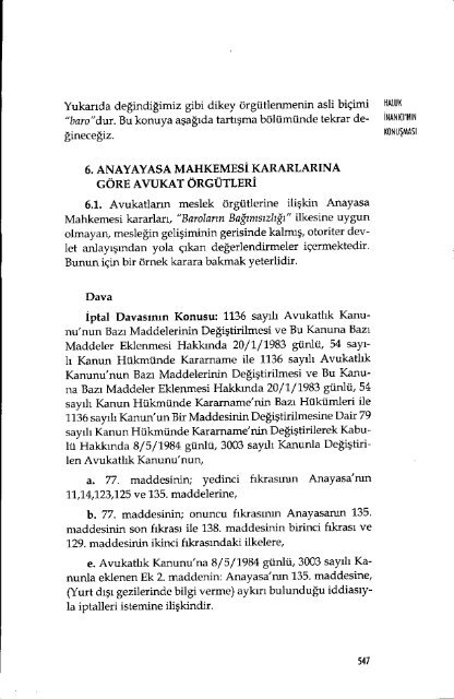 GÃ¶lgesinde YargÄ± Reformu Sempozyumu - TÃ¼rkiye Barolar BirliÄi ...