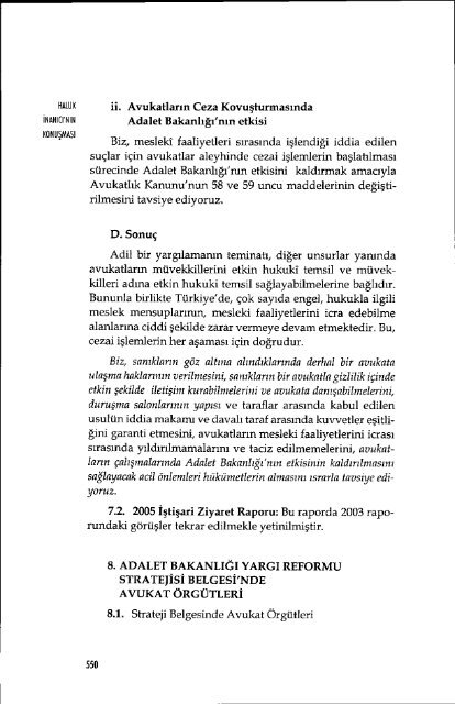 GÃ¶lgesinde YargÄ± Reformu Sempozyumu - TÃ¼rkiye Barolar BirliÄi ...