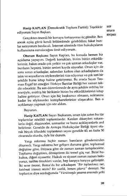 GÃ¶lgesinde YargÄ± Reformu Sempozyumu - TÃ¼rkiye Barolar BirliÄi ...