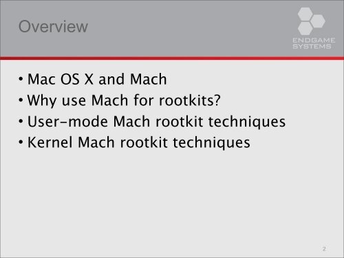 Advanced Mac OS X Rootkits.pdf - Reverse Engineering Mac OS X
