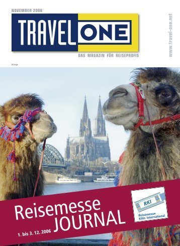 Reisemesse JOURNAL - Travel-One