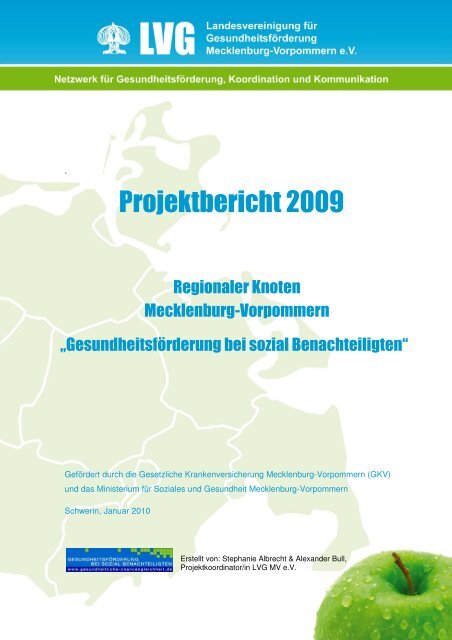 Projektbericht 2009 - Landesvereinigung für Gesundheitsförderung ...