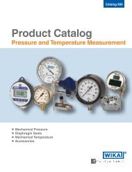 WIKA Catalog 900 - Precision Fitting & Gauge