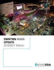 DWNTWN MIAMI UPDATE - Miami Downtown Development Authority