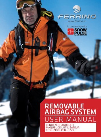 REMOVABLE AIRBAG SYSTEM USER MANUAL - Ferrino