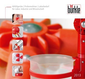 BUERKLE Katalog 2013 - BÃ¼rkle GmbH