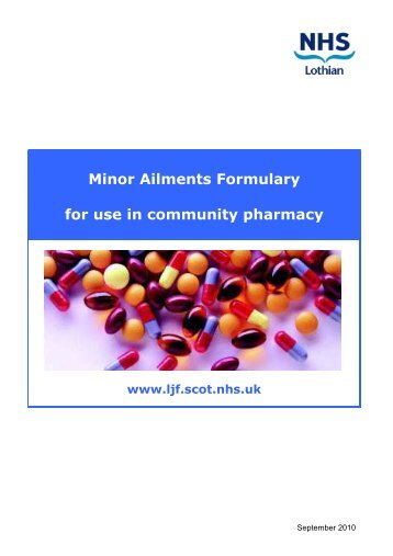 MAF FORMULARY -Sep 10- FINAL - Community Pharmacy