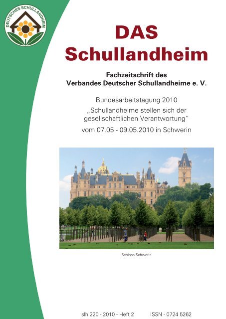 Fachzeitschrift des Verbandes Deutscher Schullandheime e. V.