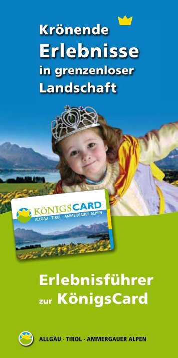 Erlebnisführer - KönigsCard