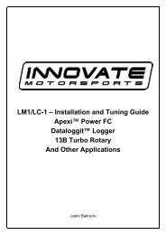 LM1/LC-1 - Innovate Motorsports