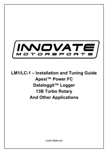 LM1/LC-1 - Innovate Motorsports