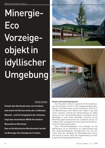 Feriendorf, Urnäsch - Dietrich | Untertrifaller Architekten