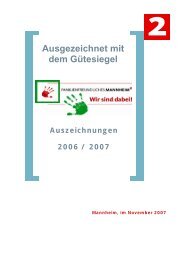 Familienfreundliches Mannheim: Wir sind dabei - Lokale Bündnisse ...