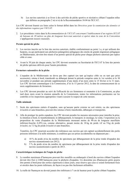 2013 recueil de recommandations de gestion et rÃ©solutions ... - Iccat