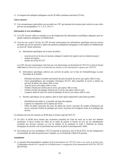 2013 recueil de recommandations de gestion et rÃ©solutions ... - Iccat