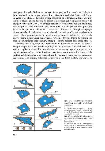 3 Charakterystyka zbiorników wodnych - Śląska Biblioteka Cyfrowa