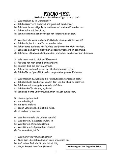 Das große Neue- Lehrer-Quiz - jsr-hersbruck.de