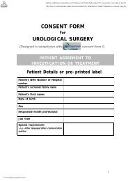 cystoscopy and urethrotomy - Pchurology.co.uk