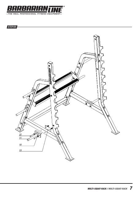 multi-squat-rack / multi-squat-rack aufbauanleitung ... - Barbarian Line