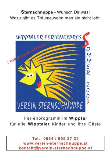 Wipptal - Verein Sternschnuppe