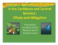 Improper Agricultural Practices in