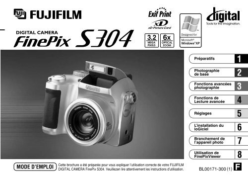 Mode d'emploi FinePix S304.pdf - Fujifilm France