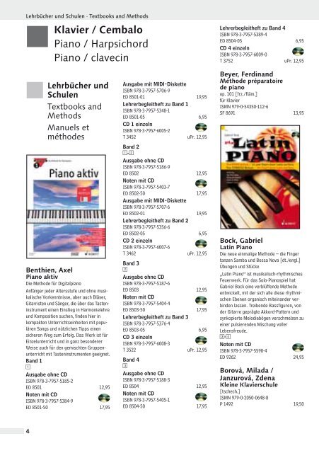 Dieser Katalog zum Download - Schott Music