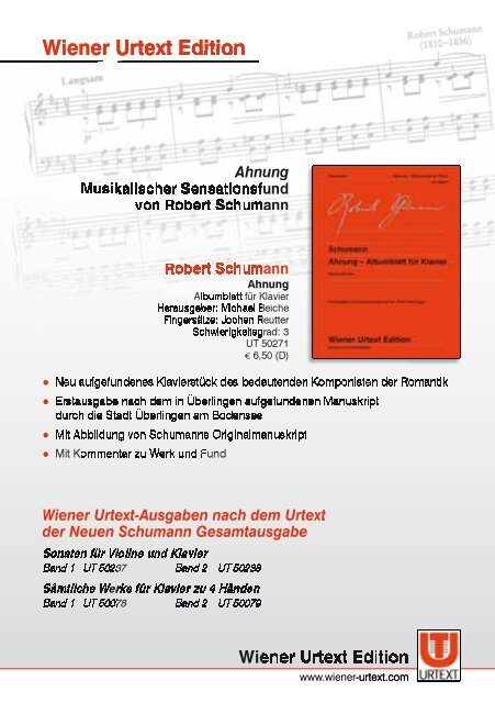 Dieser Katalog zum Download - Schott Music