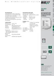 Datenblatt R33 - Dr. Riedel Automatisierungstechnik GmbH