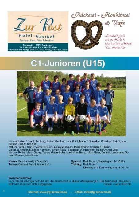 U13 - JFG Donautal Bad Abbach eV