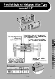 Parallel Style Air Gripper: Wide Type