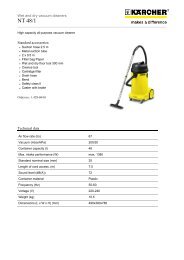 Karcher Wet & Dry Vacuum Cleaner NT 48/1 - Saracen Distribution
