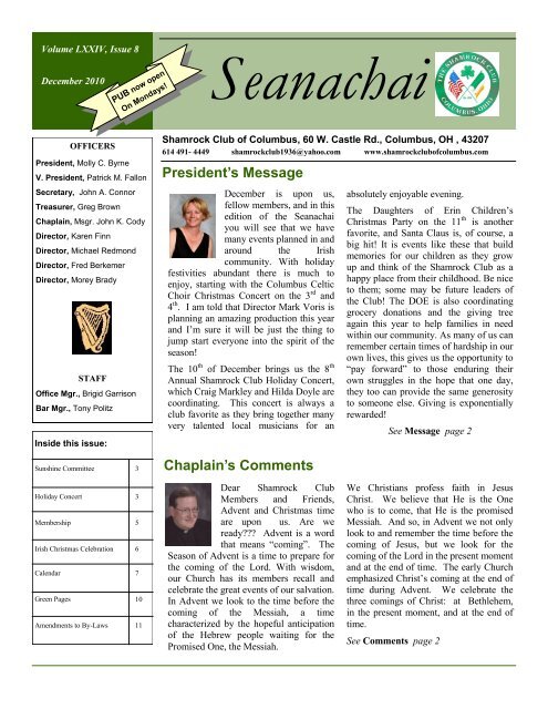 Seanachai - Irish American News