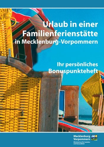 Urlaub in einer Familienferienstätte in Mecklenburg-Vorpommern Ihr ...