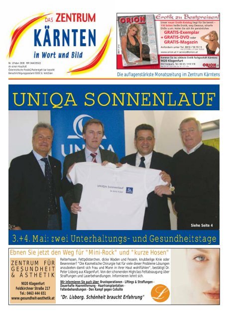 Ausgabe 01.2008 (PDF-Format, ca. 1,4 MB - Zentrum Kärnten in ...