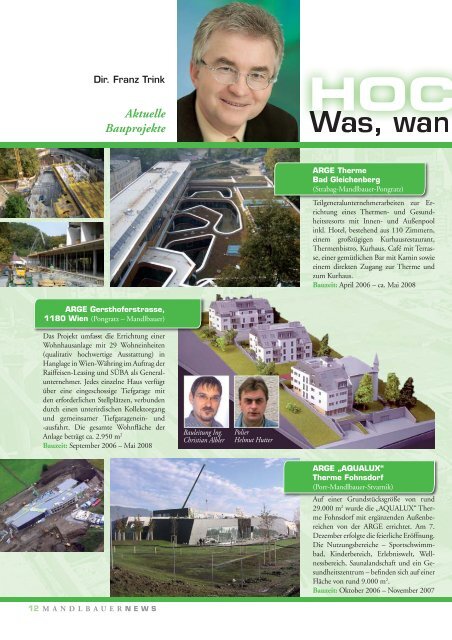 Mandlbauer News 09 - Mandlbauer Bau GmbH