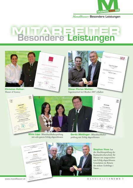 Mandlbauer News 09 - Mandlbauer Bau GmbH