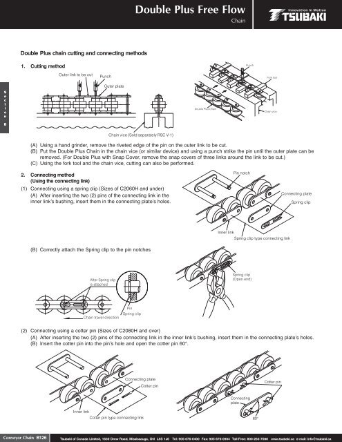 Conveyor Chain - Tsubaki