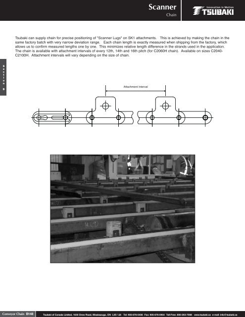 Conveyor Chain - Tsubaki