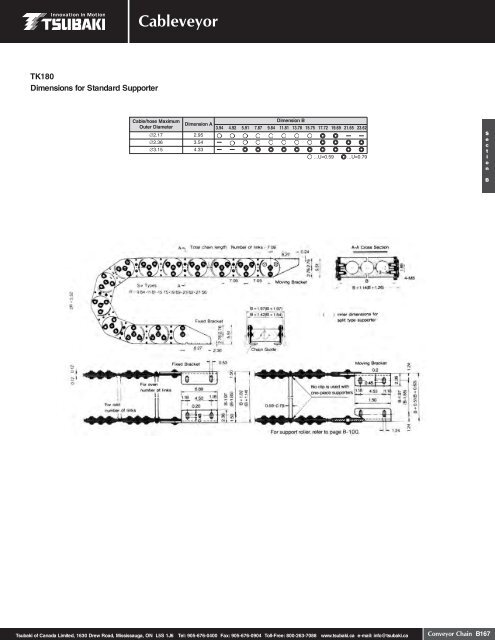 Conveyor Chain - Tsubaki