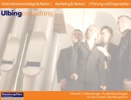 Unternehmensstrategie & Marke | Marketing ... - Ulbing consulting